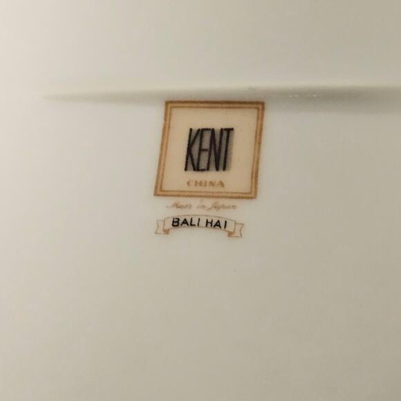 Vintage  Kent Balihai China 17.5” Oval‎ Severing Platter - Picture 5 of 6